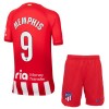 Atlético Madrid Memphis 9 Domácí 2023-24 - Dětské Fotbalové Dresy (S/S)